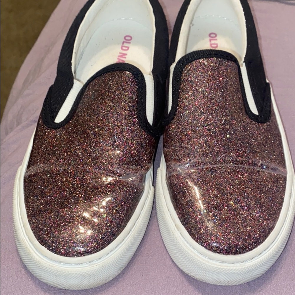 Girls glitter shoes